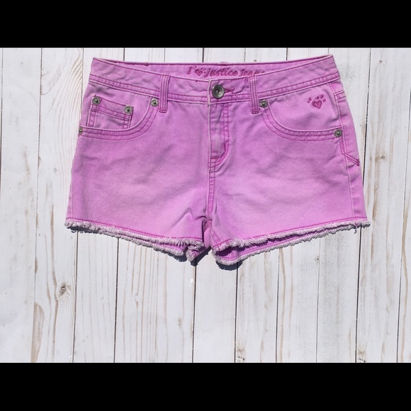 Justice Other - Justice Light Purple Denim Shorts Size-10 and 1/2